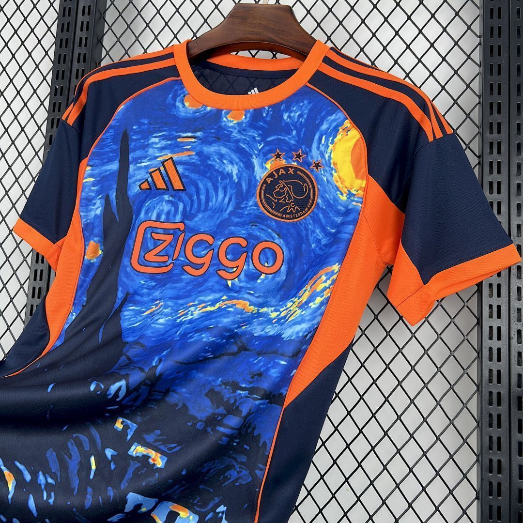 Ajax x Van Gogh The Starry Night Custom Shirt 2025/26