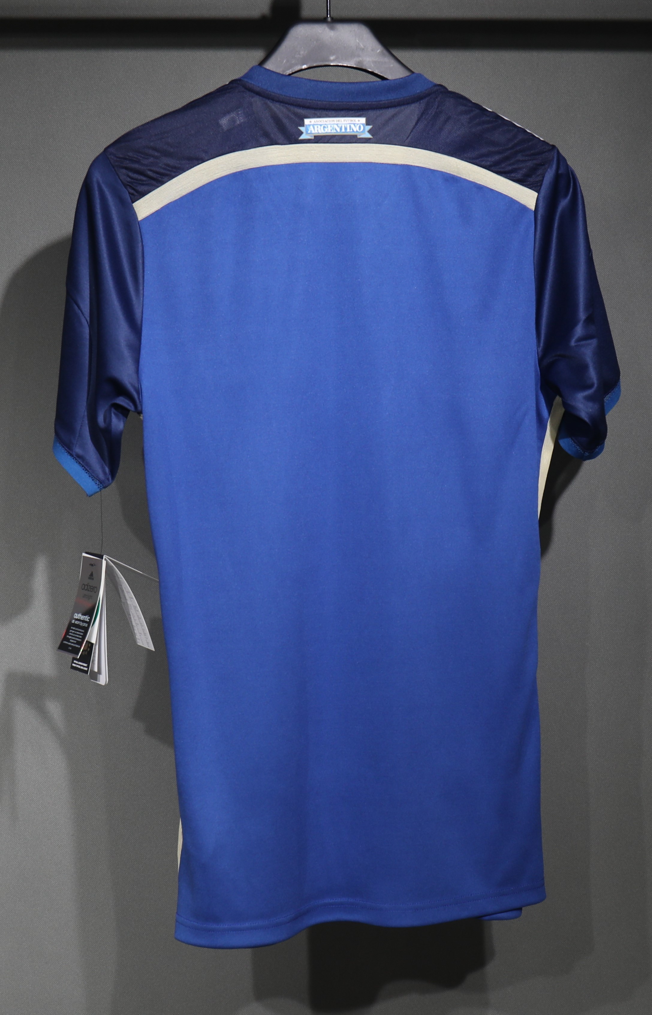 Argentina Retro Authentic Jersey Away Football Jersey World Cup 2014