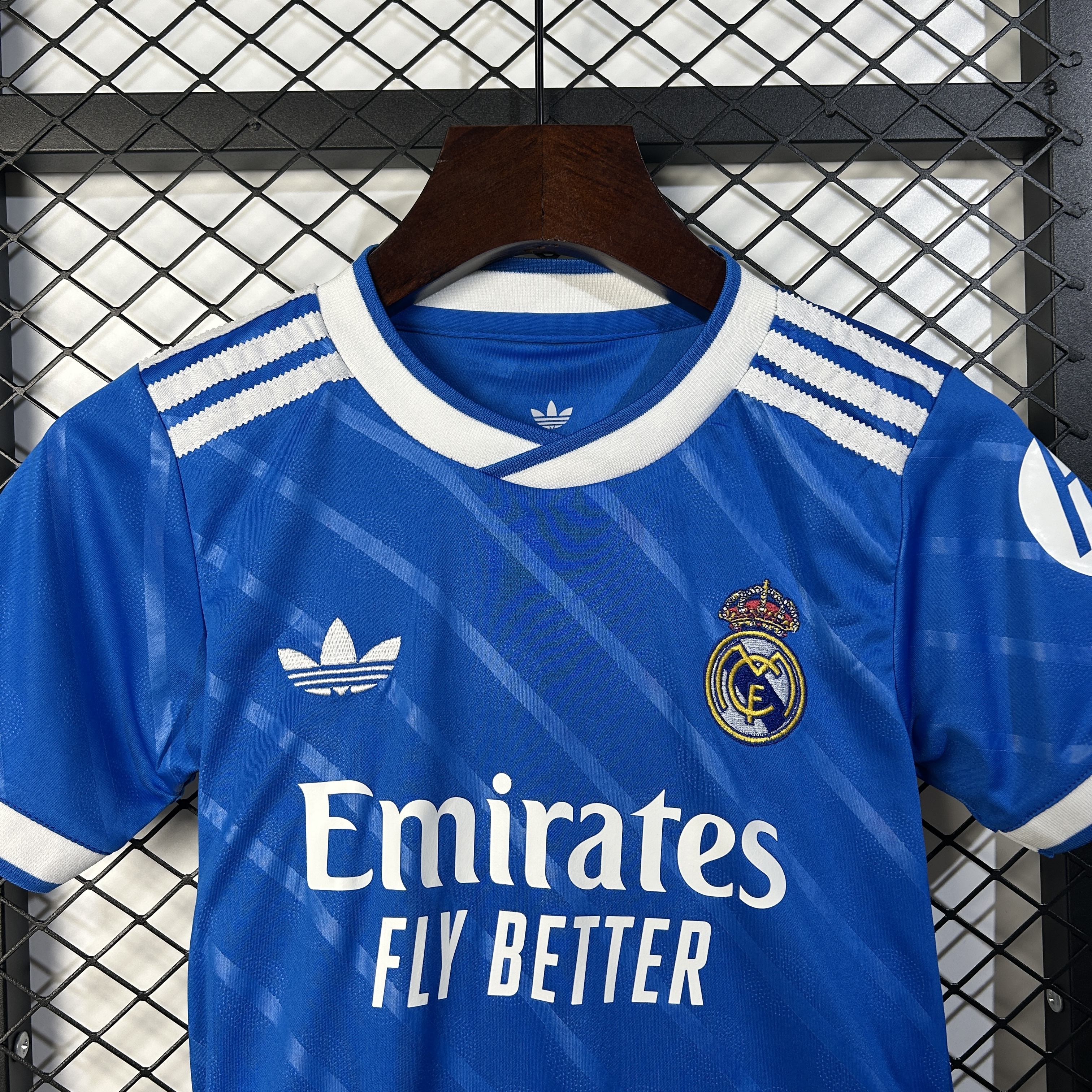 Real Madrid Soccer Jersey Third Away Kids Kit Jersey+Shorts 2025/26