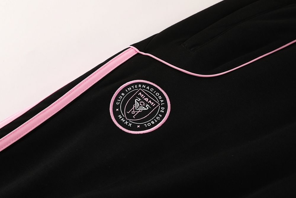 Inter Miami Hoodie Training Kit (Sweatshirt+Pants) Black 2025