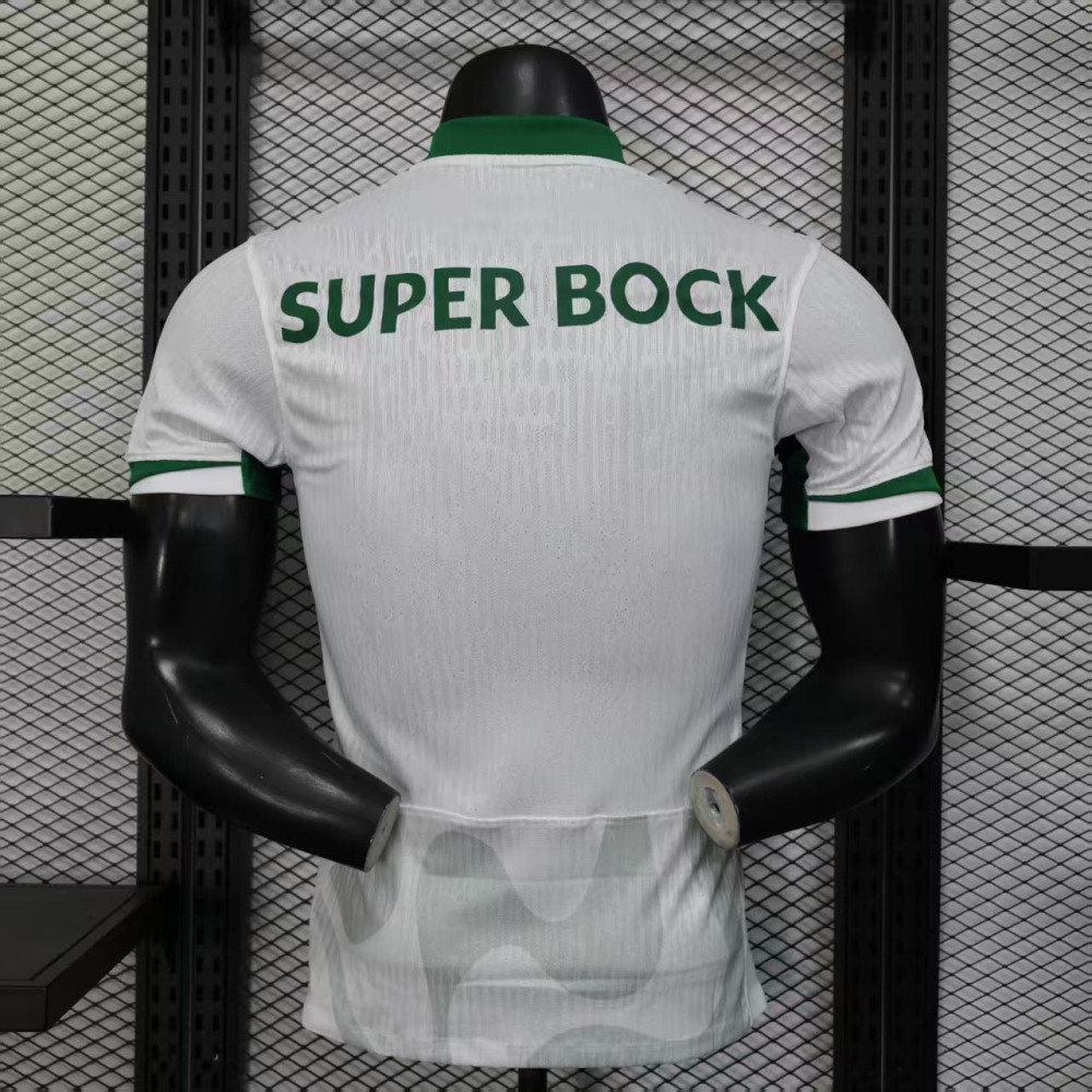 Sporting CP Authentic Soccer Jersey Fourth Away Shirt 2025/26
