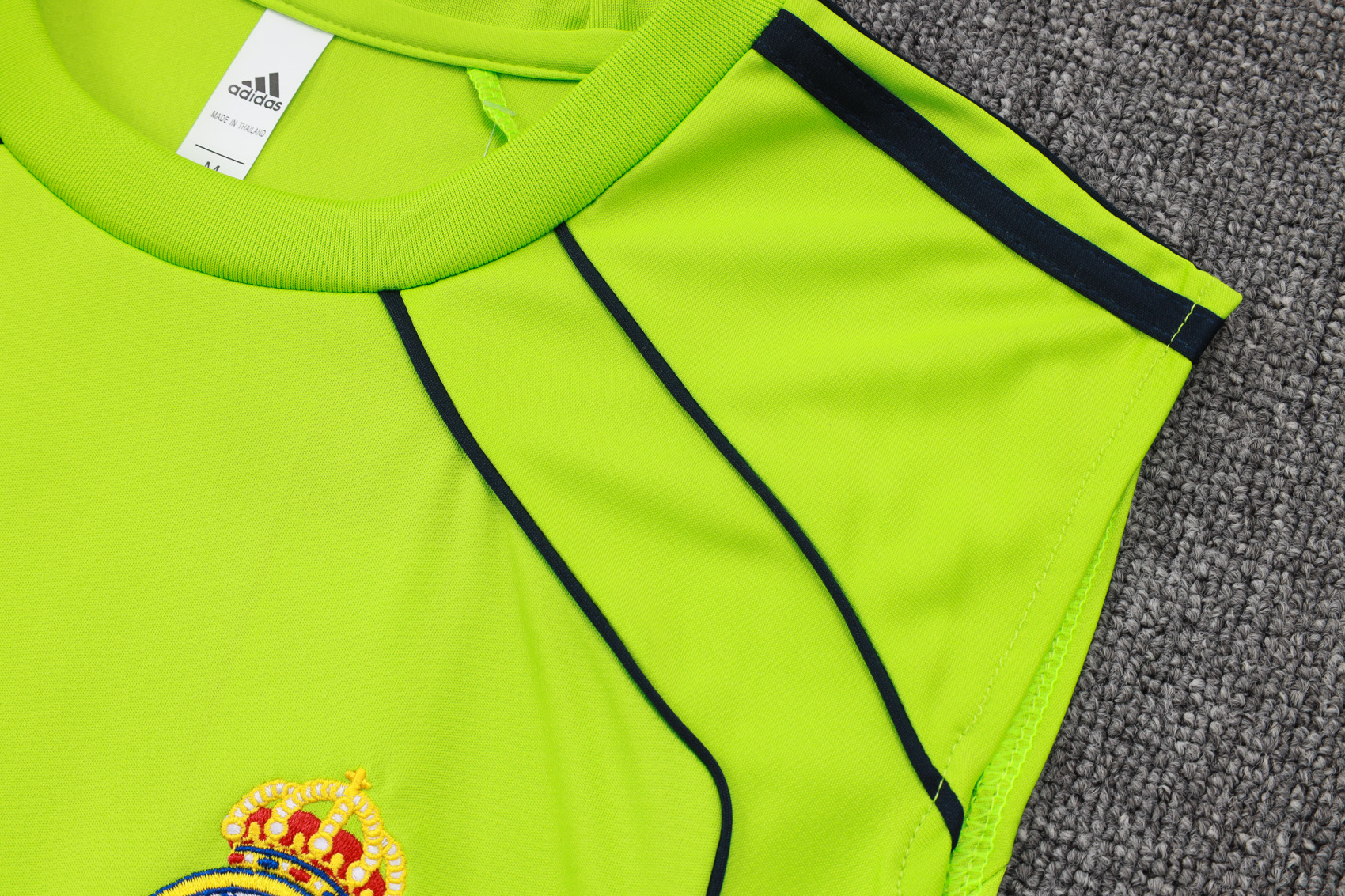 Real Madrid Sleeveless Training Kit Green 2025/26