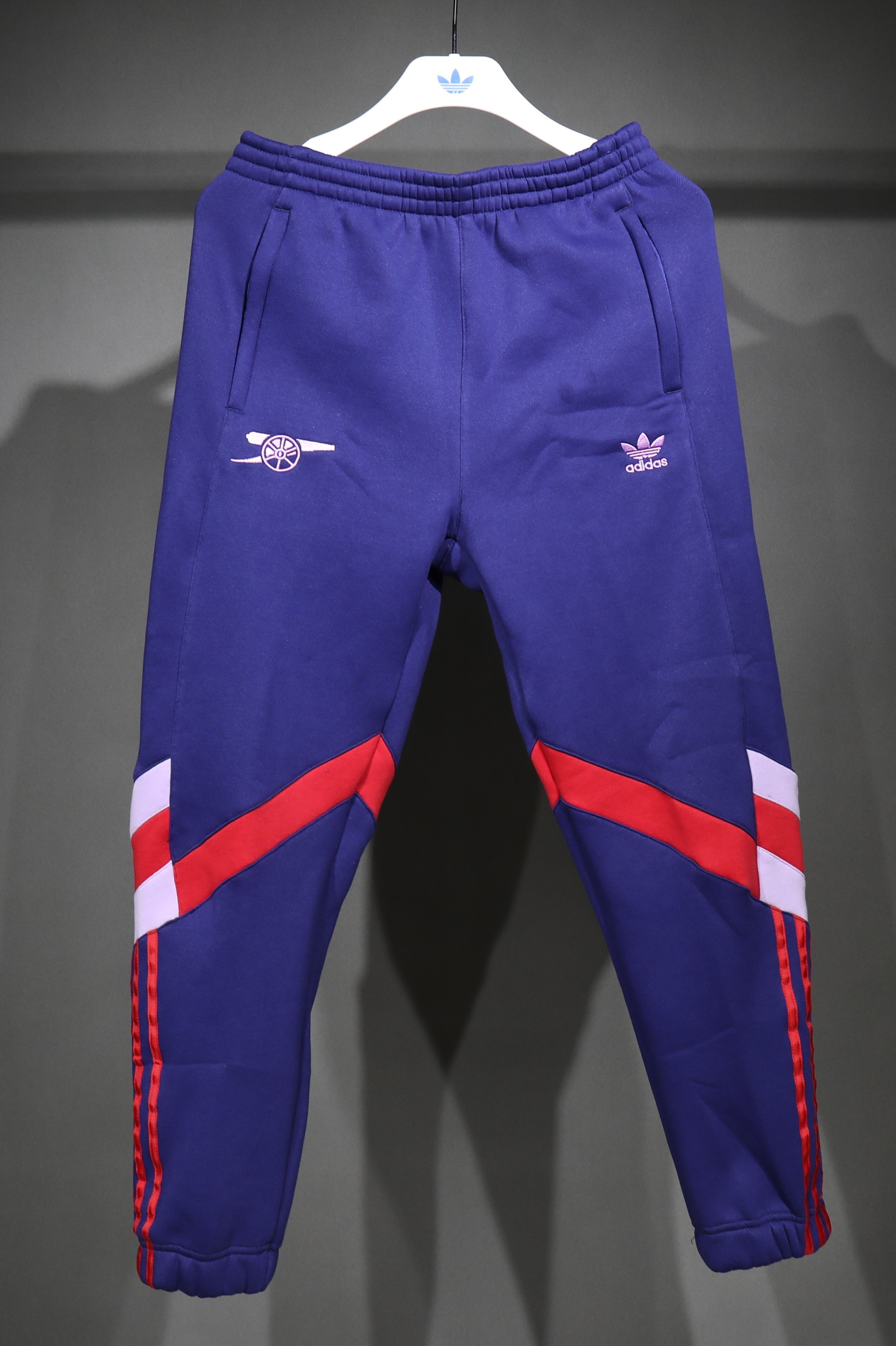 Arsenal Hoodie Training Kit Fleece-Lined Thick (Sweatshirt+Pants) Red&Blue 2025/26