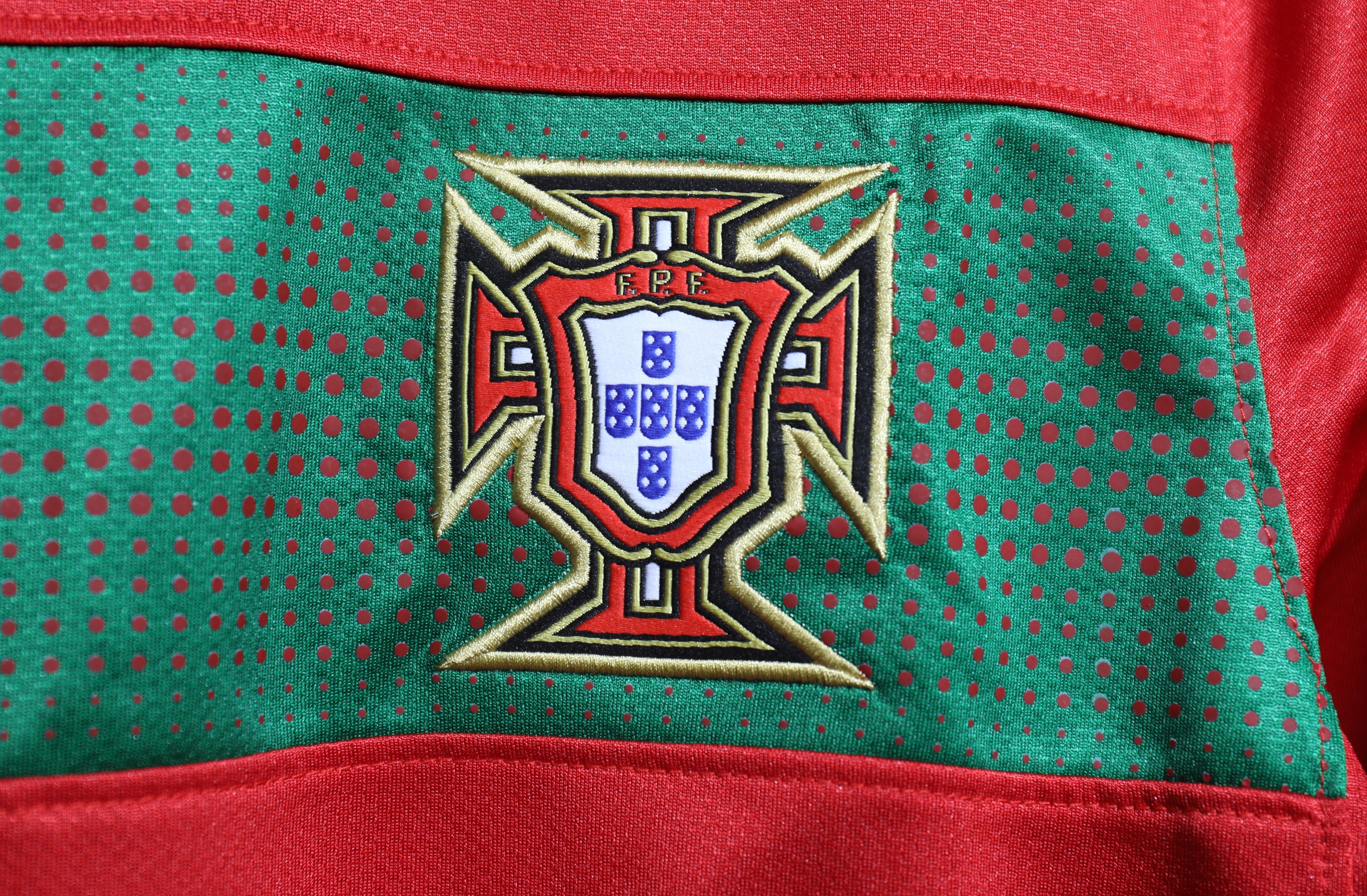 Portugal Retro Authentic Soccer Jersey Home Long Sleeve Shirt World Cup 2010