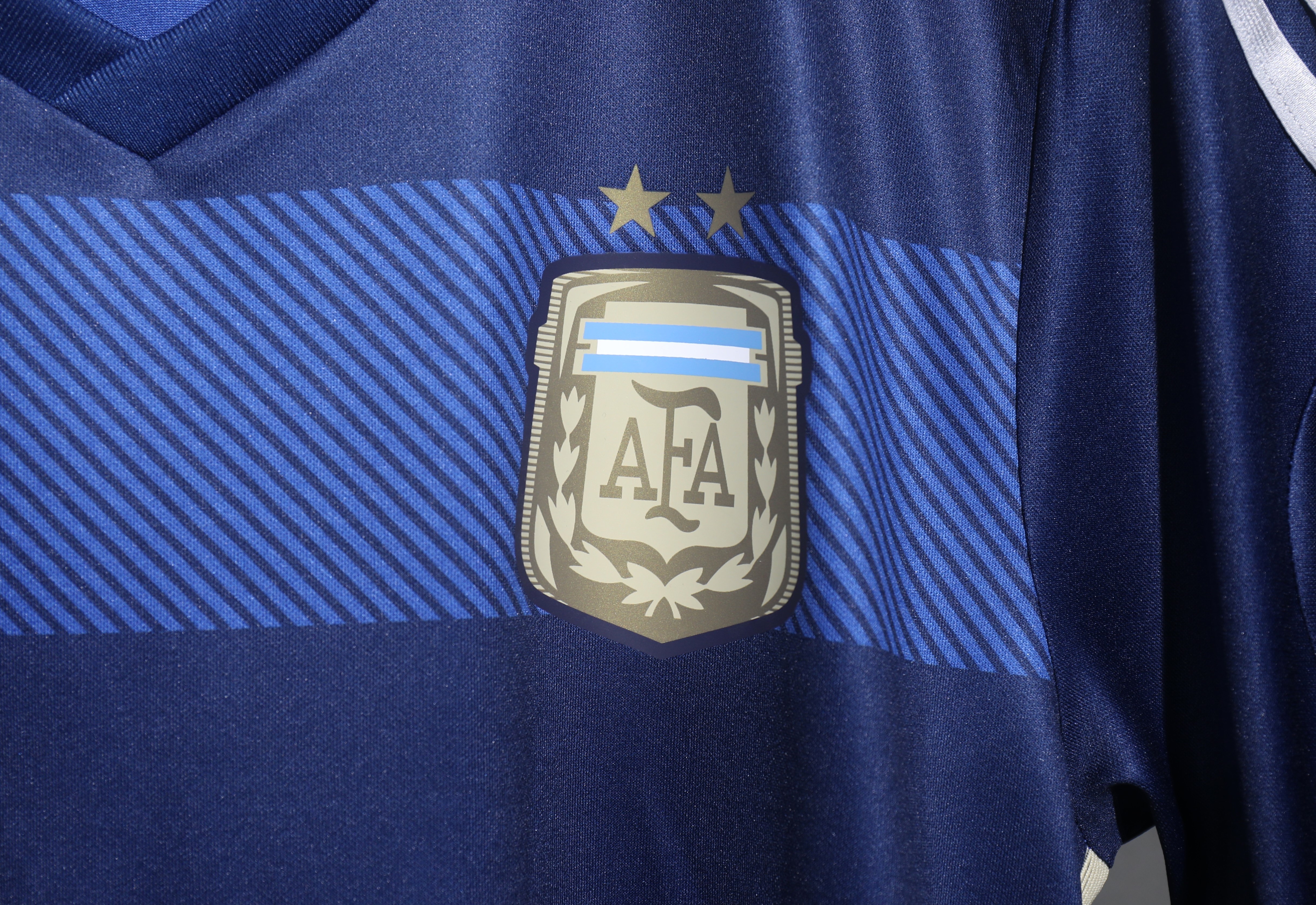 Argentina Retro Authentic Jersey Away Football Jersey World Cup 2014