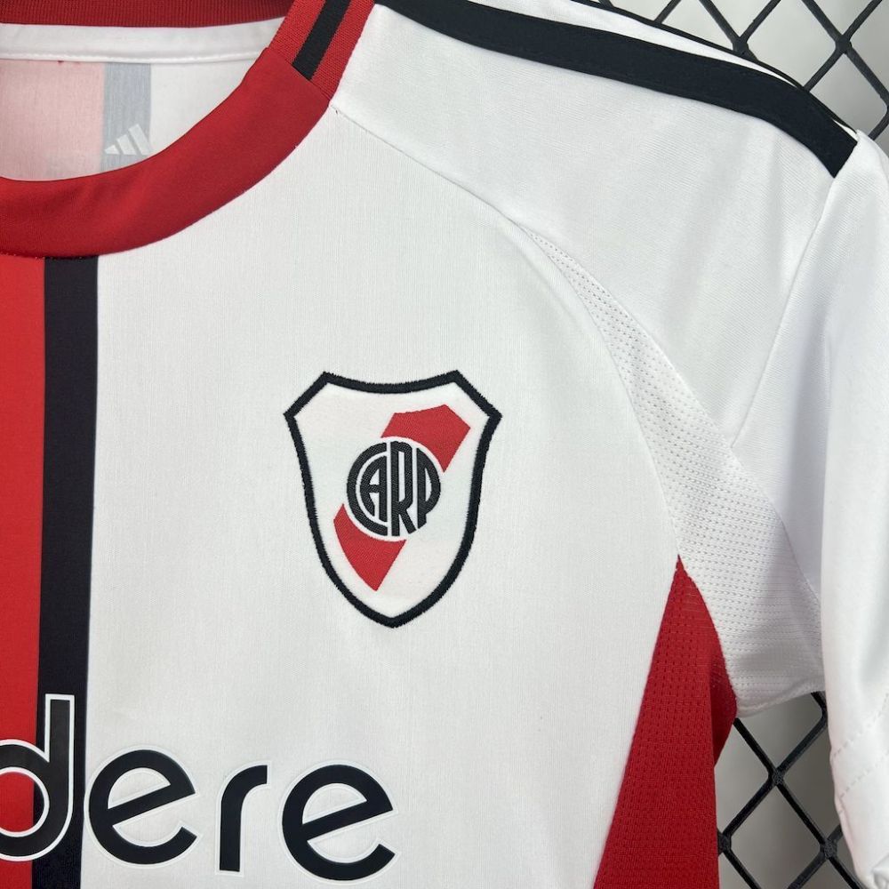 River Plate Soccer Jersey Third Away Kids Kit Jersey+Shorts 2025/26 - With Sponsors