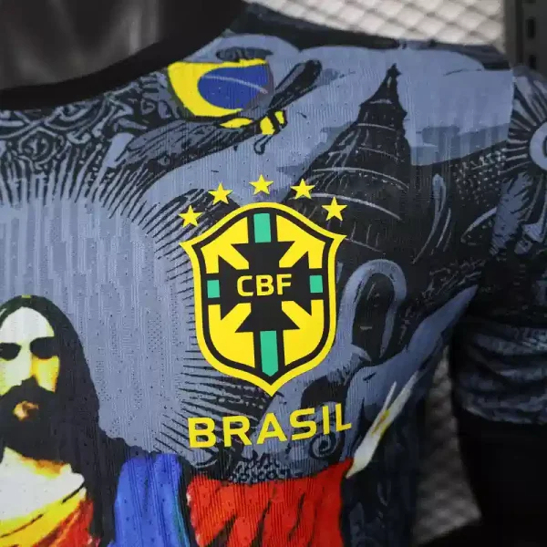 Brazil Authentic Soccer Jersey Jesus Special Edition Shirt 2025