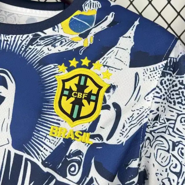 Brazil Soccer Jersey Jesus Special Edition Custom Shirt 2025
