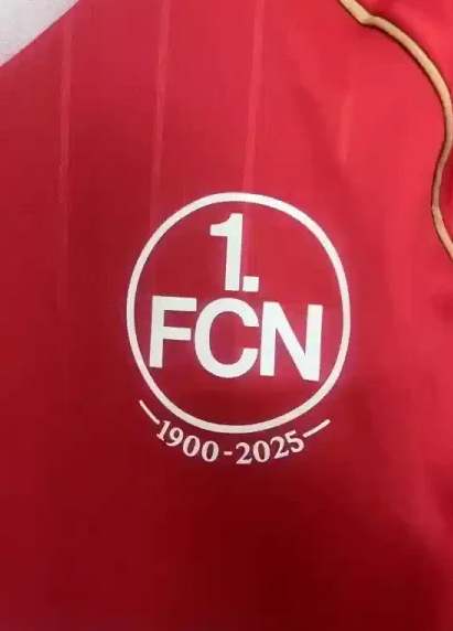 FC Nürnberg Soccer Jersey Third Away Custom Shirt 2025/26