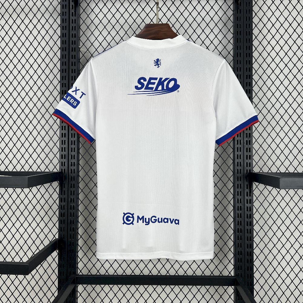 Rangers FC Soccer Jersey Away Custom Shirt 2025/26