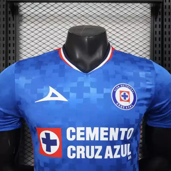 Cruz Azul Authentic Soccer Jersey Home Shirt 2025/26