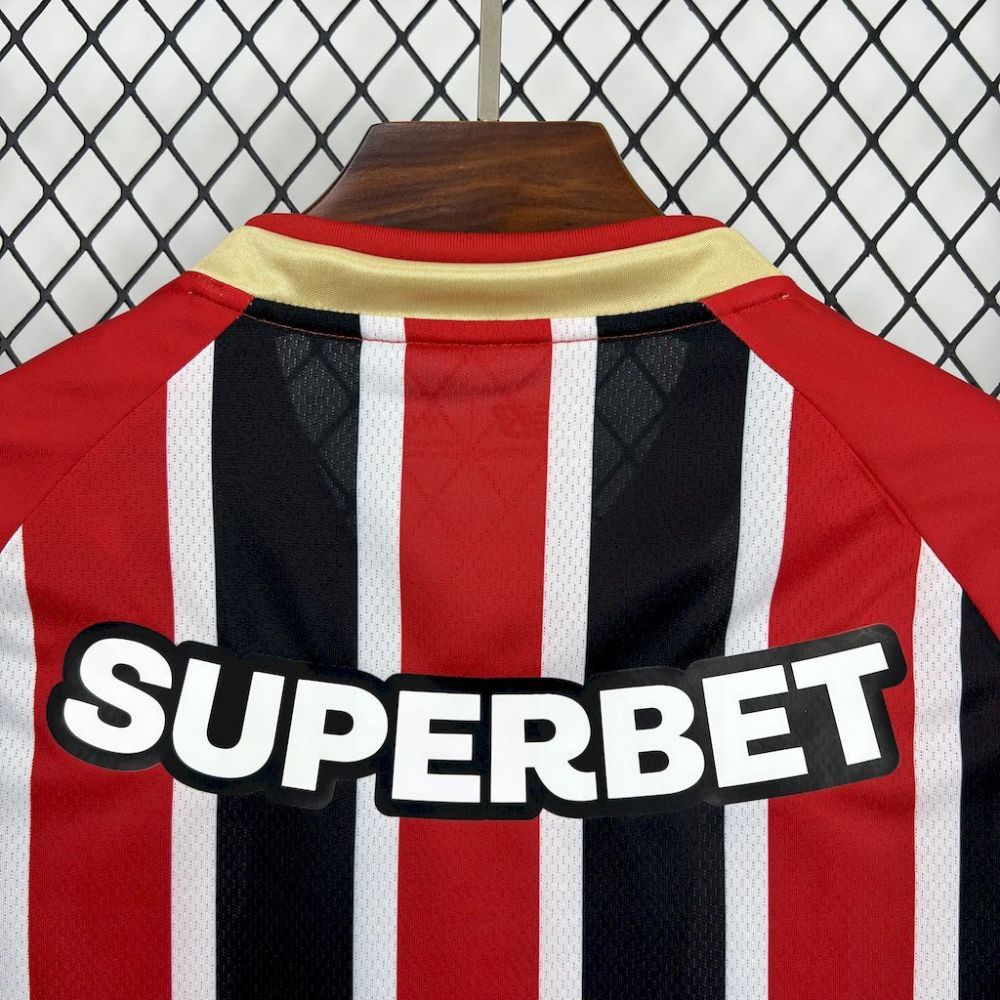 Sao Paulo FC Soccer Jersey Away Custom Shirt 2025