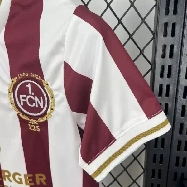 FC Nürnberg Soccer Jersey 125th Anniversary Kids Kit Jersey+Shorts 2025/26