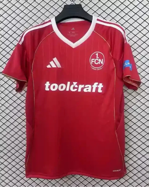 FC Nürnberg Soccer Jersey Third Away Custom Shirt 2025/26