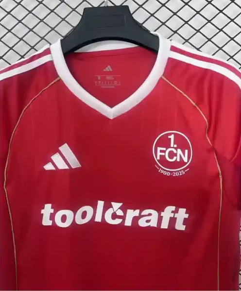 FC Nürnberg Soccer Jersey Third Away Custom Shirt 2025/26