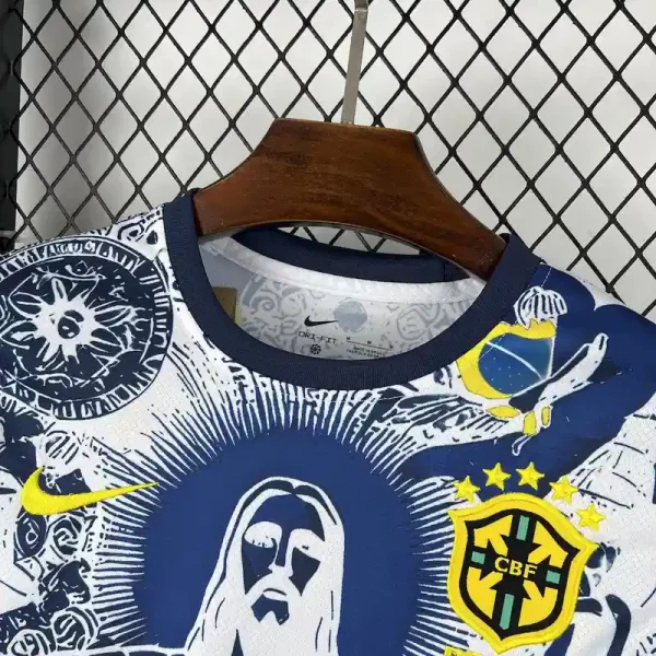 Brazil Soccer Jersey Jesus Special Edition Custom Shirt 2025