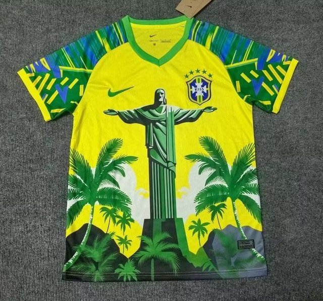 Brazil Soccer Jersey Jesus Special Edition Custom Shirt 2025