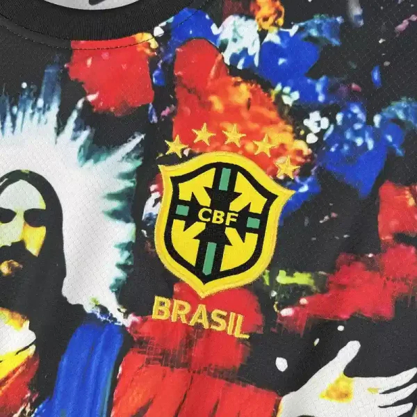 Brazil Soccer Jersey Jesus Special Edition Custom Shirt 2025