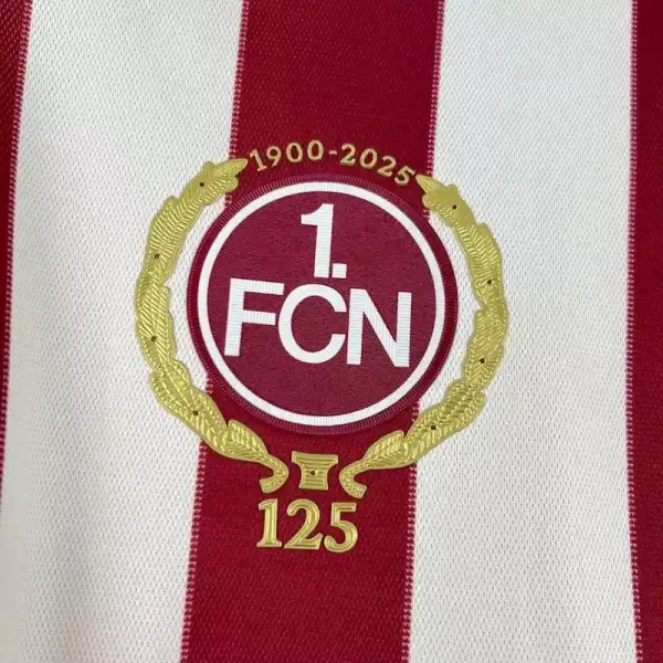 FC Nürnberg Soccer Jersey 125th Anniversary Custom Shirt 2025/26