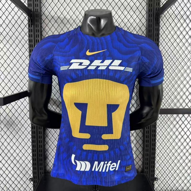 Pumas UNAM Authentic Soccer Jersey Away Shirt 2025-26