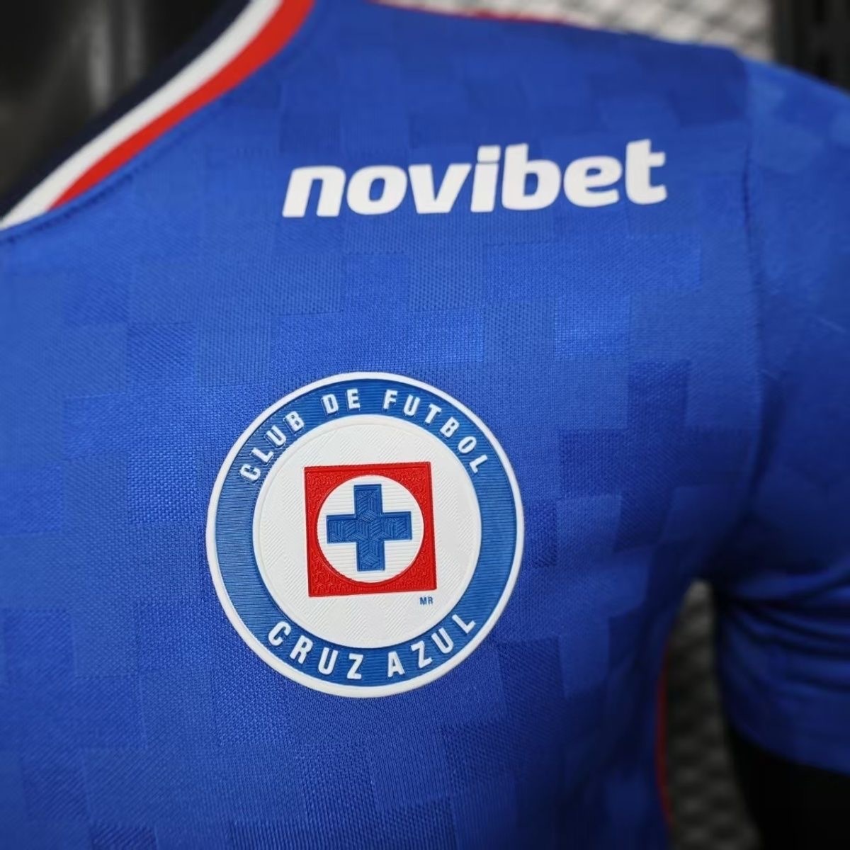 Cruz Azul Authentic Soccer Jersey Home Shirt 2025/26 - With Sponsor