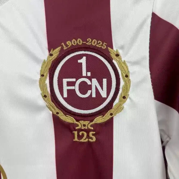 FC Nürnberg Soccer Jersey 125th Anniversary Kids Kit Jersey+Shorts 2025/26