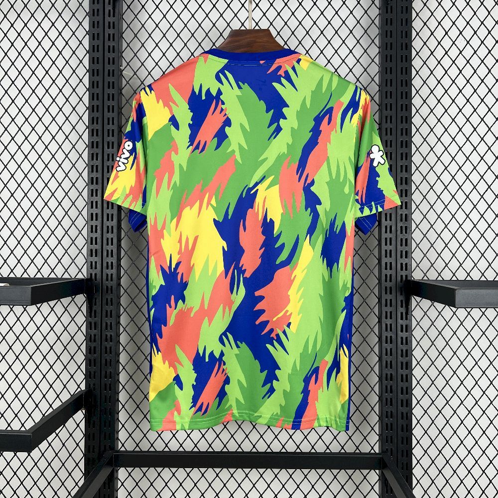 Brazil Soccer Jersey Colorful Training Custom Shirt 2025