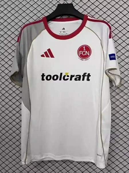 FC Nürnberg Soccer Jersey Away Custom Shirt 2025/26