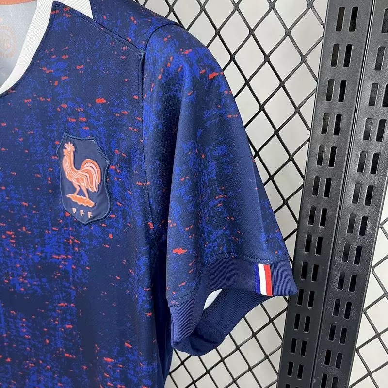 France Soccer Jersey Home Custom Shirt 2025