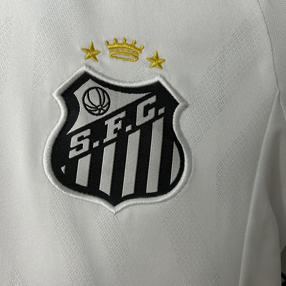 Santos FC Soccer Jersey Home Kids Kit Jersey+Shorts 2025