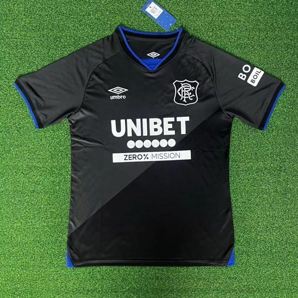 Rangers FC Soccer Jersey Third Away Custom Shirt 2025/26
