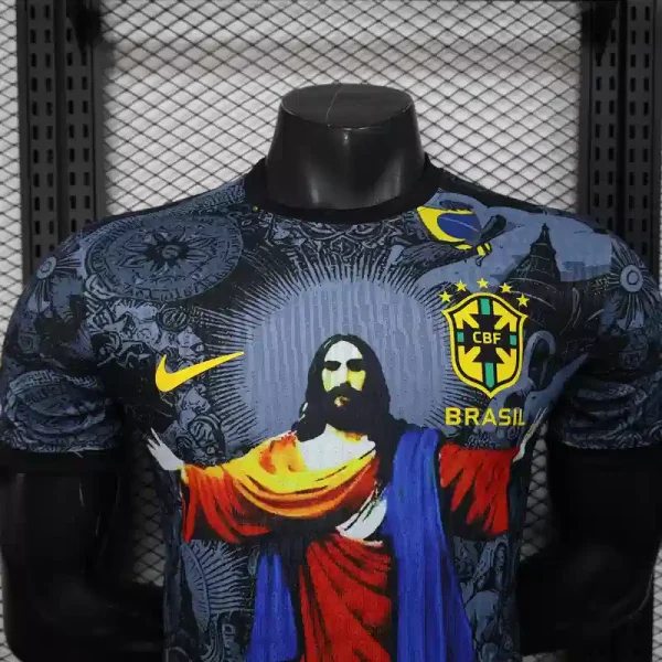Brazil Authentic Soccer Jersey Jesus Special Edition Shirt 2025