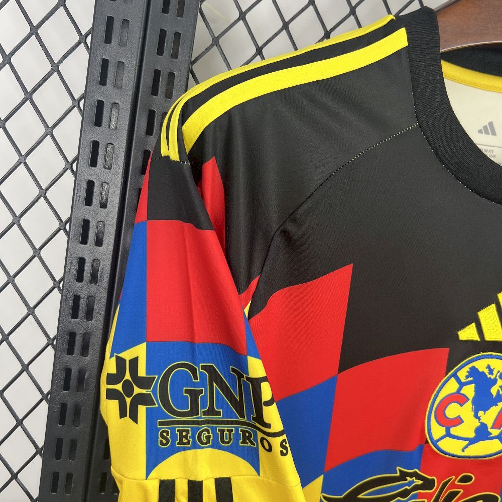 Club America Soccer Jersey Home Long Sleeve Custom Shirt 2025/26