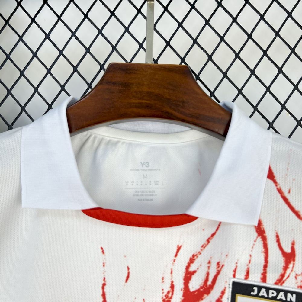 Japan Y3 White Special Edition Football Uniforms 2025