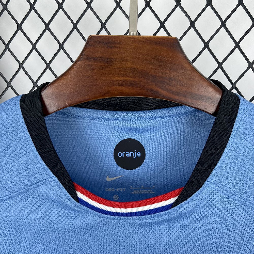 Netherlands Soccer Jersey Away Custom Shirt 2025