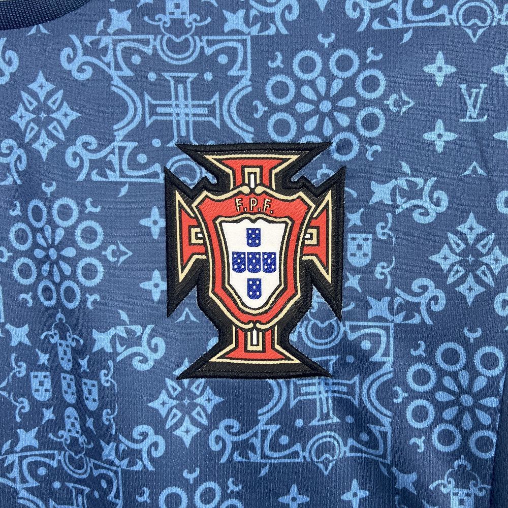 Portugal Soccer Jersey x LV Special Edition Custom Shirt 2025