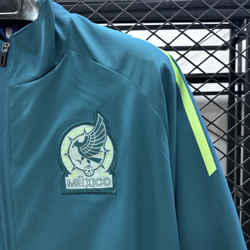 Mexico Windbreaker Jacket Blue 2025