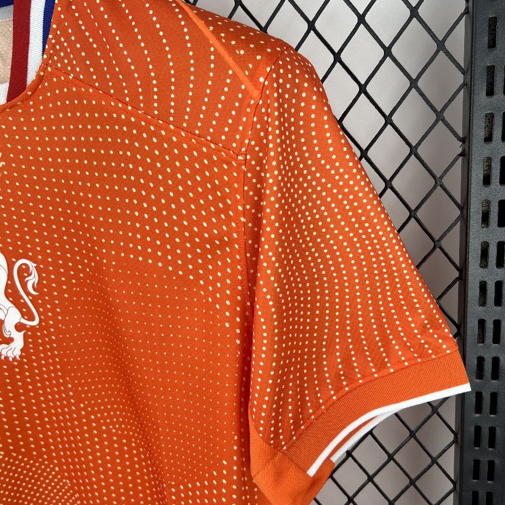 Netherlands Soccer Jersey Home Custom Shirt 2025