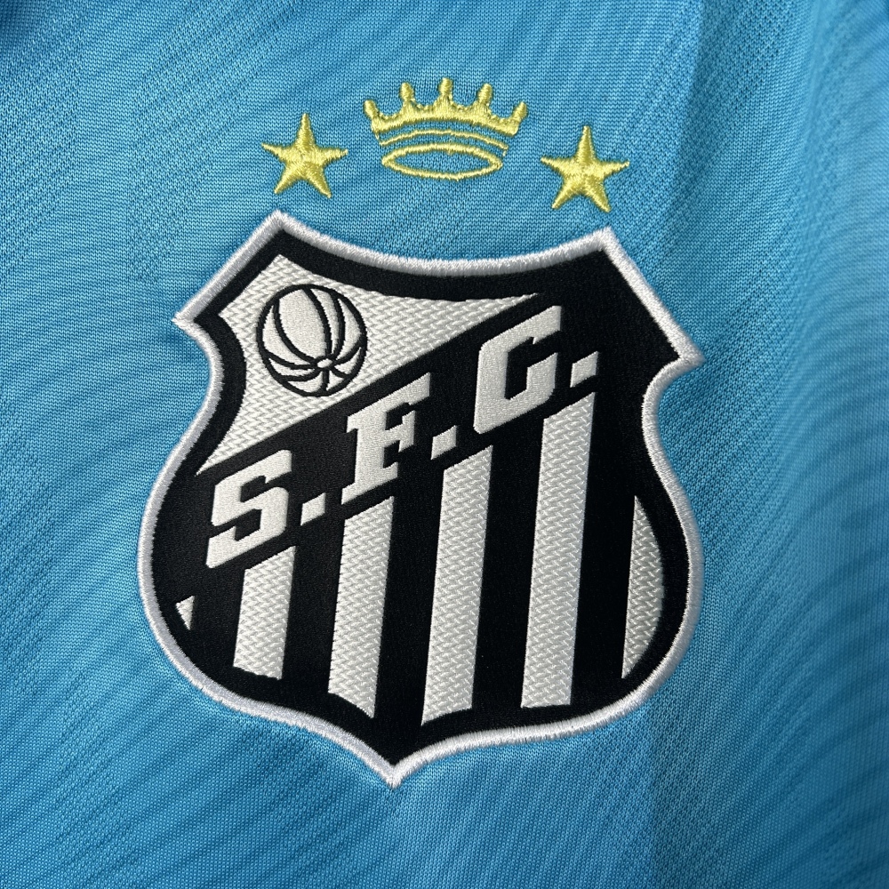 Santos FC Soccer Jersey Third Away Custom Shirt 2025