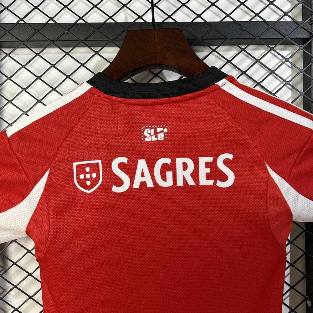 Benfica Soccer Jersey Home Kids Kit Jersey+Shorts 2025/26