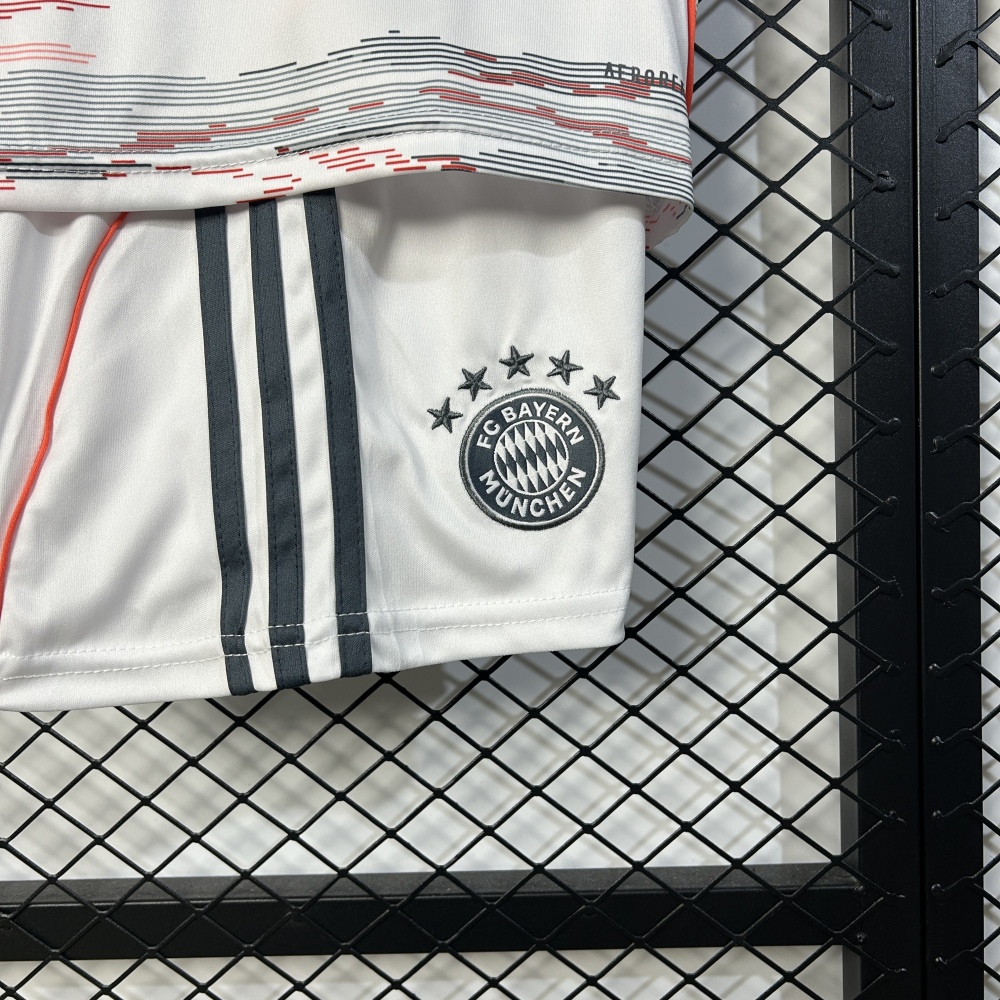 Bayern Munich Away Kids Kit Jerseys+Shorts 2025/26