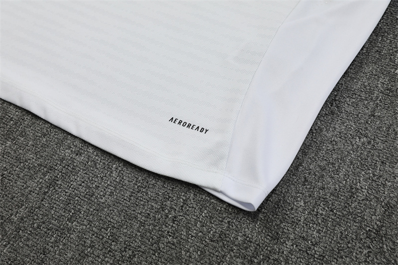 Real Madrid white and light blue Training Kit 25/26