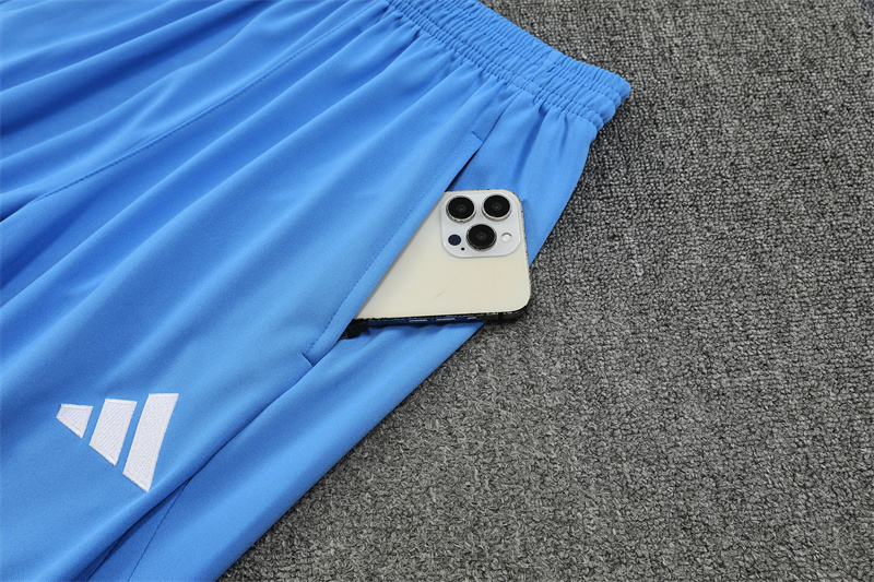 Real Madrid white and light blue Training Kit 25/26