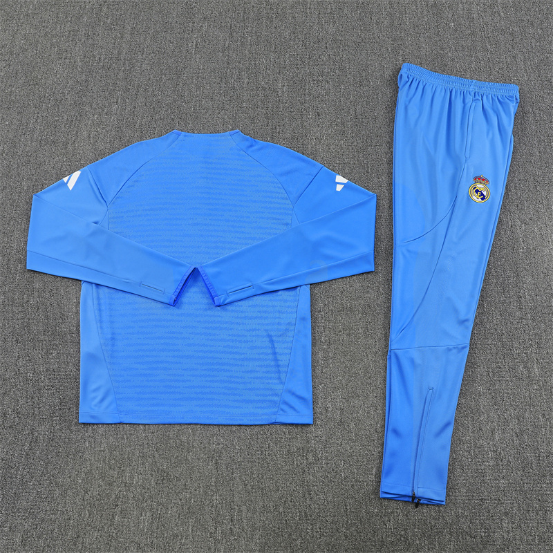 25/26 Real Madrid Light Blue Training Kit