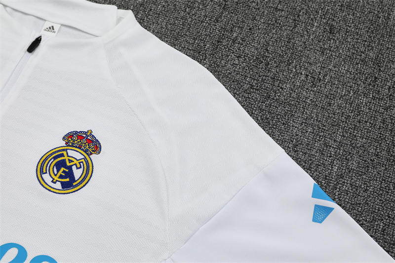 Real Madrid white and light blue Training Kit 25/26