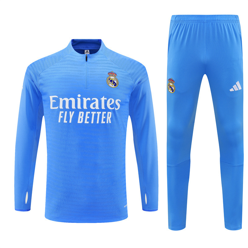 25/26 Real Madrid Light Blue Training Kit