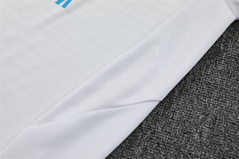 Real Madrid white and light blue Training Kit 25/26