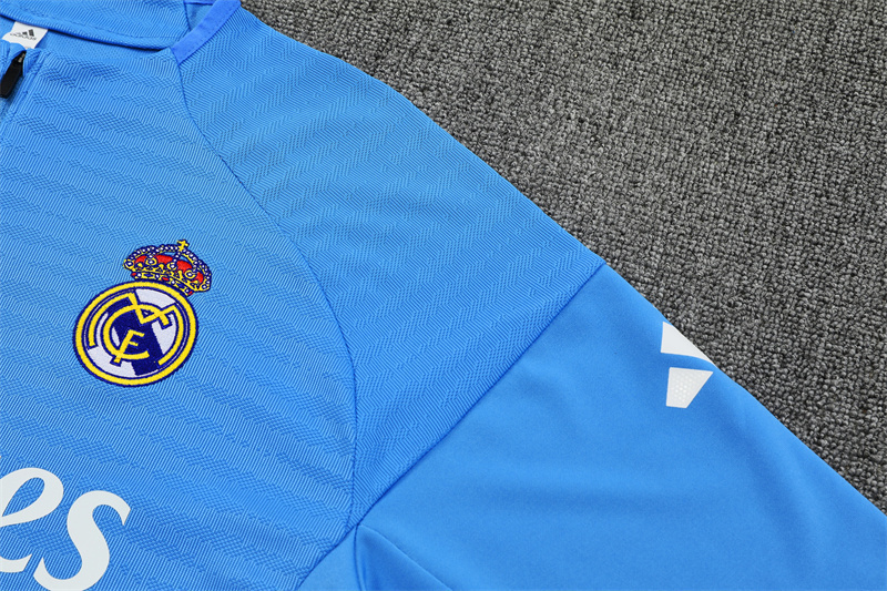 25/26 Real Madrid Light Blue Training Kit
