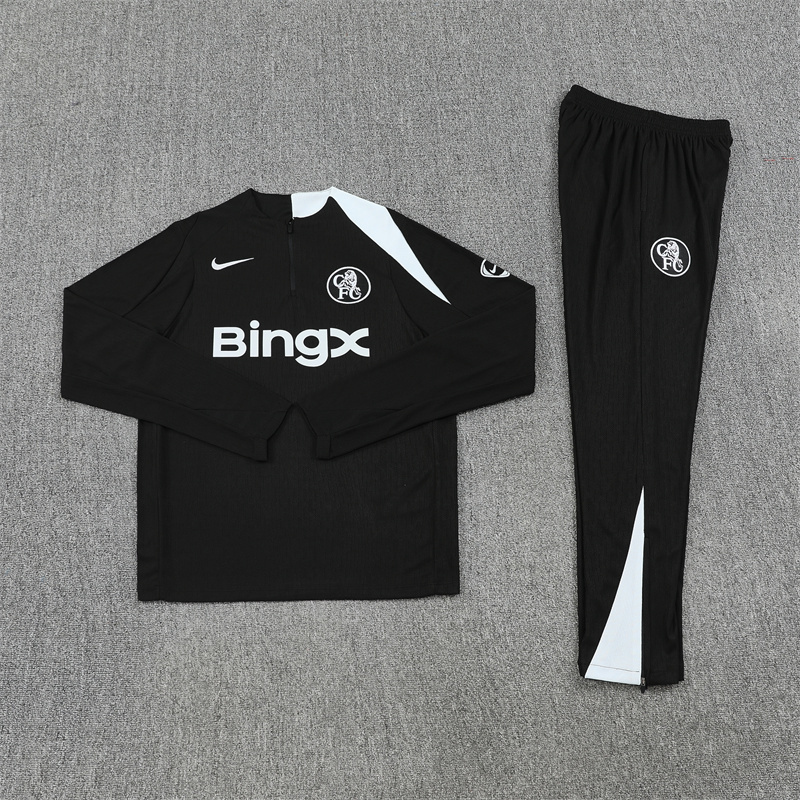 Chelsea Black Training Kit 25/26