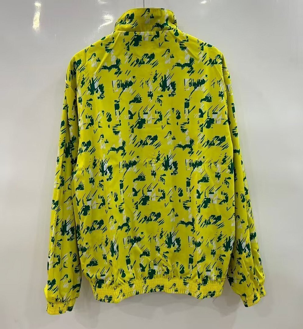Real Betis Reversible Double-Sides Windbreaker Jacket Green&Yellow 2025/26